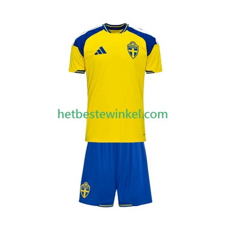 Zweden Voetbalshirts Kind Thuis 2026